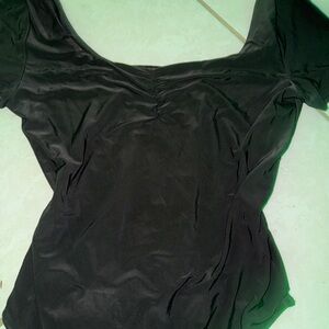 Elegant Women's black bodysuit